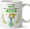 MUGFFINS Tazas Personalizadas para AMIGA - En Español - Eres Mejor del Mundo - 11 oz / 330 ml - Regalo personalizable original y divertido