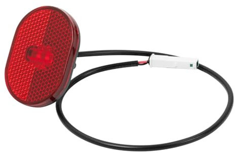 Elektrische Roller Hinten Kotflügel Kotflügel Schlamm Schutz Kompatibel for Xiaomi 4 /Mi 4 Pro/Fender Roller Bremse Rücklicht lampe (Color : Taillight)