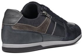 Geox Herren U Renan B Sneaker, Navy/Grey, 46 EU