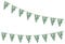 PRETYZOOM 2 Sets Hawaiian Bunting Banner Decorations Set Tropical Flag Party Supplies