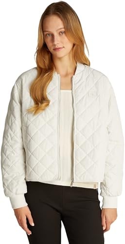 Calvin Klein Damen Bomberjacke Quilted Jacket Dünn