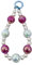 Rufevee Niedliche Handy-Riemen Charme für Telefon-Armband Lanyard-Perlen-Handseil Kawaii Schlüssel bund Handy-Armband Mode-Anhänger
