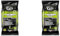 GS27 - Lingettes Plastiques Voiture - Finition Satinée - 100% Viscose Naturelle - Parfum Agrumes - 40 Lingettes Voiture XXL (Lot de 2)