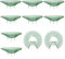 CAASFOOY Supporti per Fragole Verdi, Fragola Telaio, 10 Pezzi Supporto per Piante di Fragole con 3 Gambe robuste Rack per la Coltivazione di Fragole, Telaio per Proteggere Le Piante di Fragole