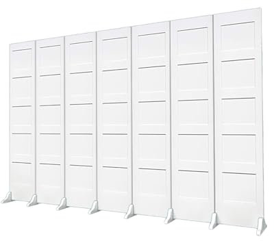 Raumteiler Trennwand, Paravent Raumtrenner 3 4 5 6 7 8 9 10 Paneele, Faltbare Trennwand, Büro/Balkon/Wohnung/Schlafzimmer, robuste Sichtschutztrennwand, hohe 180 cm hohe Wandtrennwand mit Abnehmbarer
