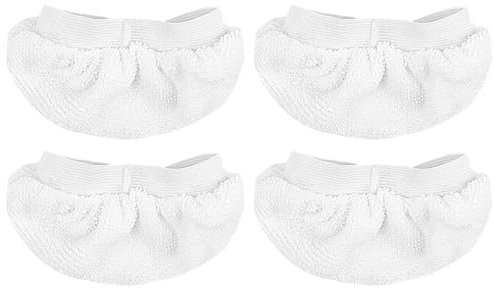 Odashen 4 Pack Steam Mop Pads for Handheld Steam Cleaner - Microfiber Cloths Cover for Bissell Steam Shot, Dupray, PurSteam, Comforday Steam Cleaner Accessories