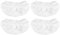 Odashen 4 Pack Steam Mop Pads for Handheld Steam Cleaner - Microfiber Cloths Cover for Bissell Steam Shot, Dupray, PurSteam, Comforday Steam Cleaner Accessories