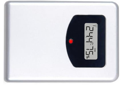HOHOVYVY Thermomètre intérieur extérieur, station météo sans fil, capteur numérique thermo-hygromètre avec température 433 MHz