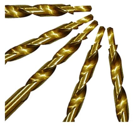 Foret HSS Twist Step, foret de porte de fenêtre, forets de trou de poche de décalage for le travail du bois Kreg perceuse manuelle de trou de poche(5pcs)