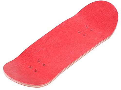 Yardwe Mini Finger Skateboard aus Ahornholz Professionelles DIY für Jungen für Tricks und Stressabbau Tragbar für Partys und Geburtstagsfeiern