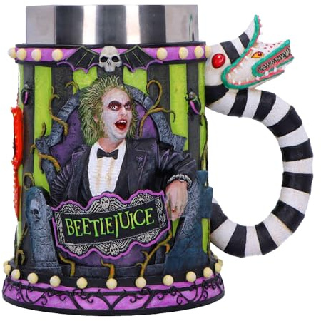 Nemesis Now Beetlejuice Tankard | Officially Licensed Beetlejuice Merchandise