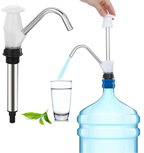 Hperu Pompe à Main d'eau d'évier, Robinet de Pompe à Main 'Eau 'évier Double Action, remorque de Camping et Outil pompage Remplacement Camping-Car