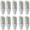 Aoxdi 10 Stück GU10 LED Mais Licht 6W Lampen, Warmweiß, GU10 Energiesparlampe LED 6W Birnen Lampen, AC220-240V