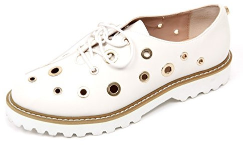 Gaudi C6868 Scarpa Donna Scarpe forata Bianco/ORO Shoe Woman [35]