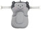 belupai Baby Bad Pad Neugeborenen Baby Faltbare Baby Badewanne Pad Stuhl Regal Neugeborenen Badewanne Sitz Infant Unterstützung Kissen Mat(Grauer Affe mit 2 festen Gurten)