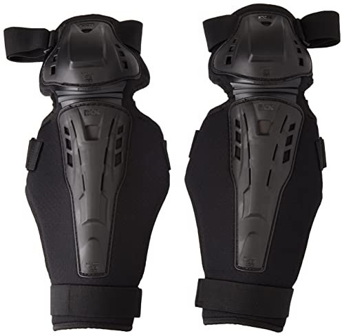 IXS Hammer Knee/Shin Guard MTB/BMX Knieschützer Unisex Erwachsene, Schwarz, XL