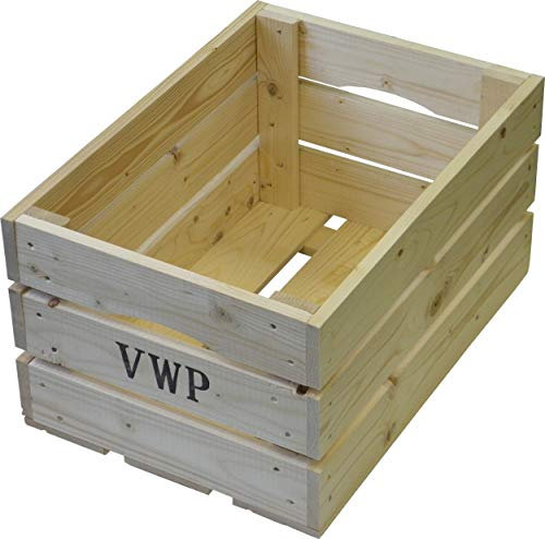 VWP fahrradkiste Holz Natur 40 Liter