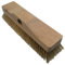 Ricambio per spazzolone in ottone e legno cm 30x7 cm con foro.