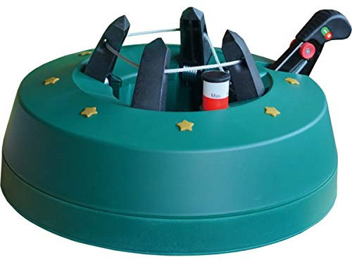 Star Trading Christbaumständer, Weihnachtsbaumständer Granig grün 3-11cm, Hebelmechanik