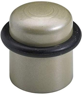 Türstopper 28 mm Durchmesser 37 mm Höhe - Farbe : Campagner mit Gummiring