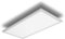 IMPTS LED Deckenlampe Unltra Flach Rechteckig Panel Deckenleuchte Warmweiss 30x60cm 27W 2600LM für Büro Küche Badezimmer Wohnzimmer