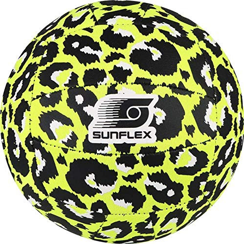 Sunflex Jerseyprene Zubehör Beach und Funball Neoremix Animal Größe 3 | Volleyball weich und leicht für den Strand und das Wasser | extrem robust und für Jede Altersgruppe