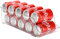 Puricon 【1Packs】 Organizador de Latas y Botellas para Refrigerador, Contenedores Apilables de Plástico para Almacenamiento de Bebidas, Frutas, Verduras, Aperitivos, etc. -Transparente