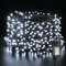 BrizLabs Weihnachtsdeko Lichterkette Außen, 50M 500 LED Weihnachtsbeleuchtung Innen Strombetrieben 8 Modi Wasserdicht Outdoor Lichterkette für Party Weihnachten Schlafzimmer Garten Balkon, Kaltweiß