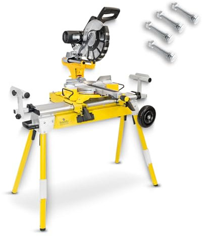 BAMATO Kappsägen SET KP-350PRO_KST-2760 | inkl. Kappsäge KP-350PRO und Maschinenständer KST-2760