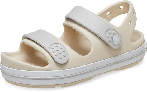Crocs Unisex Kinder Crocband Cruiser Sandal T Sandalen, Stucco/Atmosphere, 19/20 EU