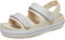 Crocs Unisex Kinder Crocband Cruiser Sandal T Sandalen, Stucco/Atmosphere, 19/20 EU