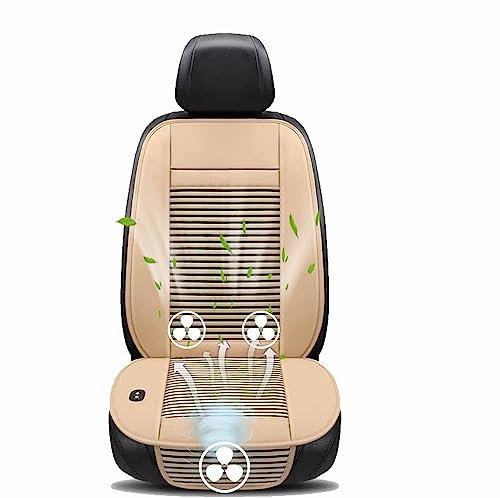 NOALED Funda de Asiento de Aire Acondicionado para Coche, Funda de Asiento ventilada, refrigeración de Funda de Asiento con Gran Volumen de Aire, 3 Niveles de refrigeración, Poco Ruido, 12v,A