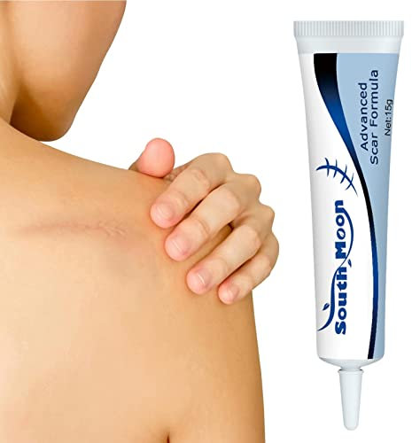 Tebinzi Gel pour cicatrices, crème anti-cicatrices pour le visage et le corps – Traitement nourrissant pour cicatrices chirurgicales, césariennes, brûlures, chéloïdes et cicatrices hypertrophiques