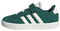 adidas VL Court 3.0 Hook And Loop Shoes Kids, Sneaker Unisex - Bambini e Ragazzi, Green off White Gold Metallic, 30 EU