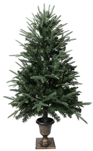 himaly 4ft Artificial Christmas Tree, Xmas Trees with 320 Branch Tips for Indoor, Outdoor, Front Door, Porch, Entryway, Entrance