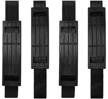 ANCLLO 8er-Pack verstellbare Hoverboard-Gurte und Klettverschluss-Kart-Zubehör