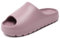 Uonesone Ciabatte donna uomo estive da Spiaggia Pantofole, Ultra Morbido Doccia Bagno Antiscivolo Asciugatura Rapida Punta Aperta Super Morbida Comoda Suola Spessa Sandali Scarpe(Arrossire,40/41 EU)