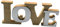 F Fityle Wooden Love Sign Cutout Free Standing Love Word Sign Love Sign Block Letters Ornament for Desk Table Top Shelf Home Wall Office Farmhouse Wedding Decoration