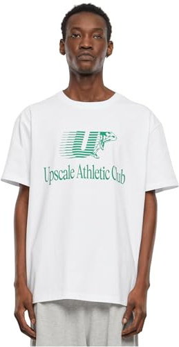 Mister Tee Herren Athletic Club Heavy Oversize Tee White, L