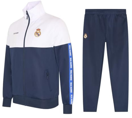 Real Madrid Trainingsanzug Herren - Größe XXL - Saison 2024/2025 - Fußball Trainingsanzug - Offizieller Anzug