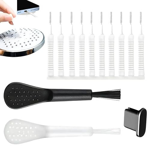 Phone Cleaning Kit, 13PCS Phone Port Cleaning Brush Kit, Phone Speaker Cleaning Kit, Anti-Slip Charging Port Cleaning Kits, USB Port Cleaning Brush Set, Cleaning Brush for Headphones Phone Speaker
