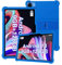Silicone Tablet Case for DOOGEE U10 2025 10.1 inch Kids Friendly,Shockproof, Anti-scratch, Adjustable Stand, and Soft Silicone Cover,Blue