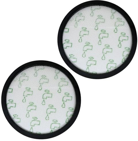 SPARES2GO Lot de 2 filtres ronds lavables pour Rowenta Silence Force Cyclonic Compact aspirateur
