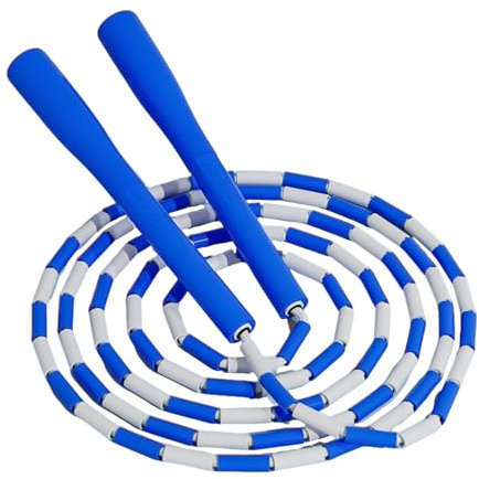 Beaded Jump Rope, Adjustable Lightweight Design, Portable Fitness Tool, Skipping Cord, Ideal for Kids Adults, Sports Training and Entertainment, Playground Park Outdoor, 280cm