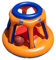 Hbbgdiy Canestro da Basket per Piscina, canestro da Basket Gonfiabile Galleggiante in PVC Spesso con Palla per Bambini e Adulti, per Feste in Piscina, al Chiuso e all'aperto.