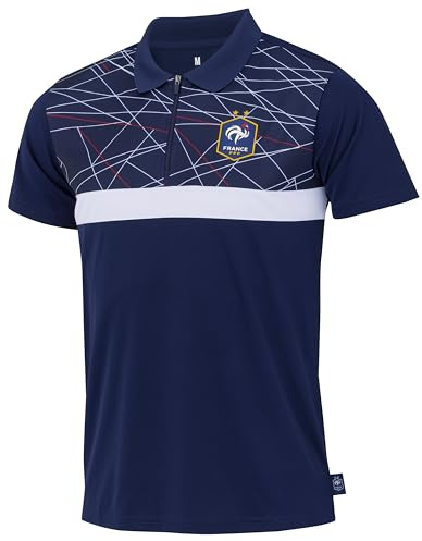 FFF Polo Collection Officielle Equipe de France de Football - Taille Homme M