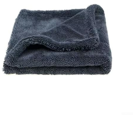 Serviette en microfibre extra douce pour le lavage et les détails de la voiture avec une capacité d'absorption d'eau supérieure et une performance anti-rayures sur la peinture et le verre (60 x 90 cm)