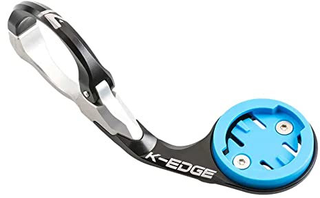 K-Edge Unisex – Erwachsene Wahoo Bolt Race Mount Halterungen, Black Anodize, 31,8mm