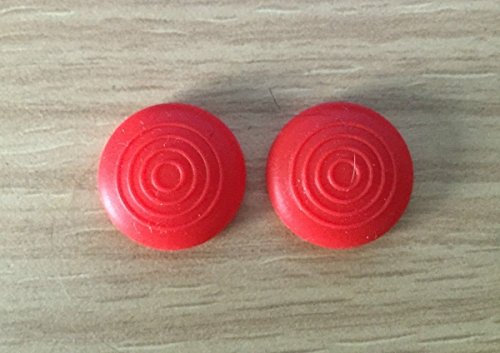 Carcasa de silicona analógica para mandos de juego de PS4, PS3, Xbox 360, Xbox One, color rojo