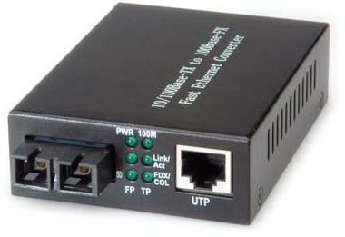 VALUE Fast Ethernet Konverter, RJ-45 - SC